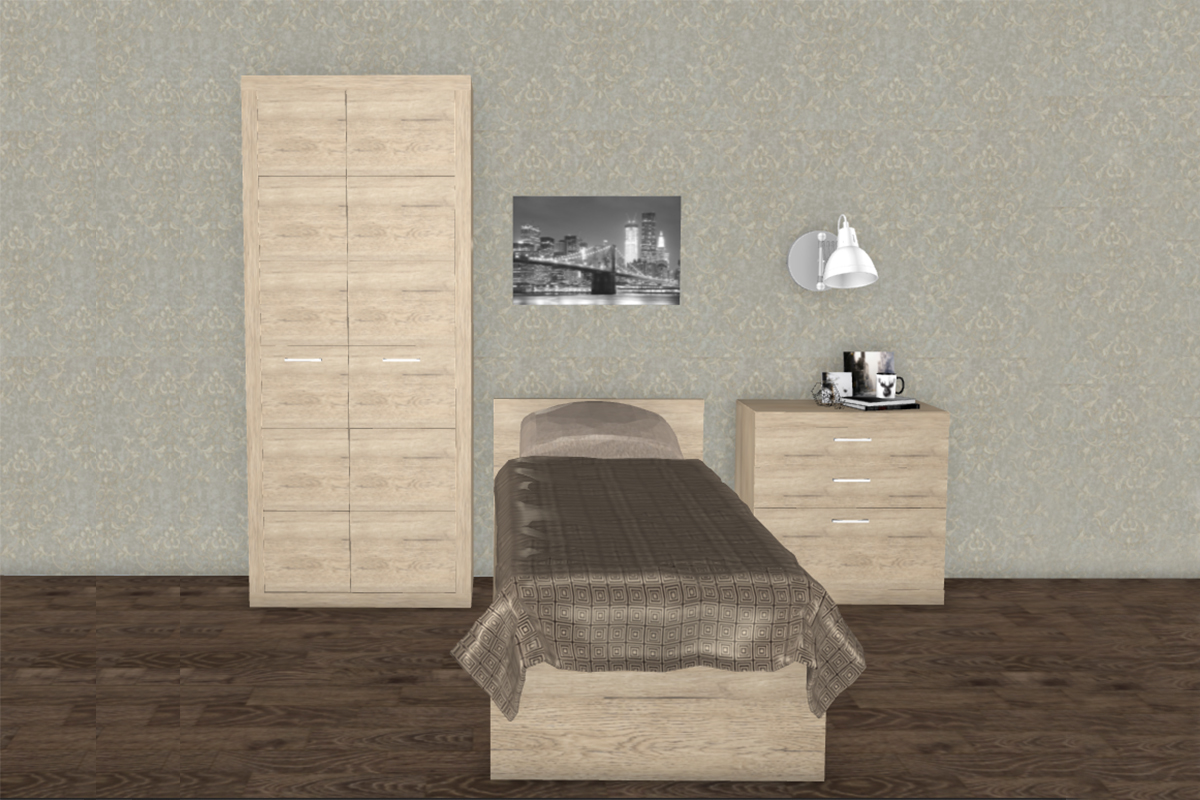 oskar-komplekt-dlia-detskoi-00034318-90-dub-bordo-sanremo-anreks