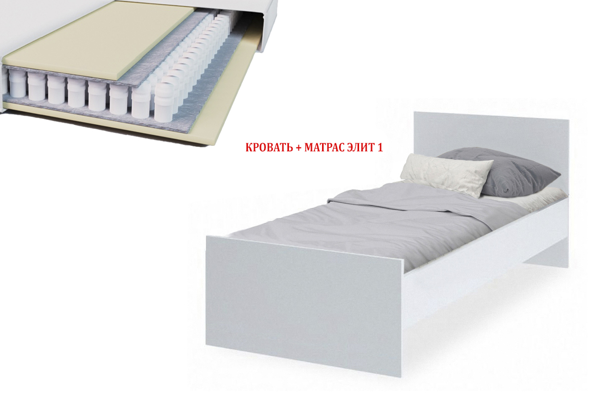 snouli-krovat-s-matrasom-elit-00048397-90-belyi-mai-star