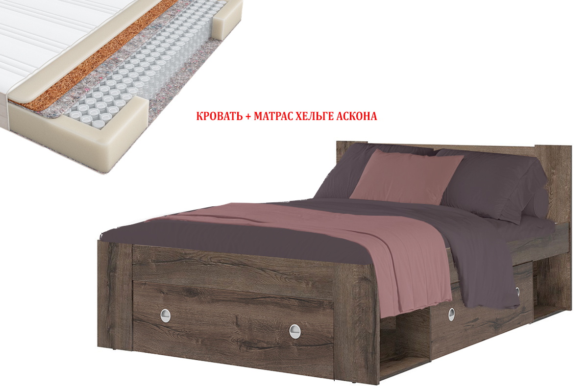 nepo-krovat-s-matrasom-viking-xelge-00049206-160-s-iashh-dub-monastyrskii-brv-brest