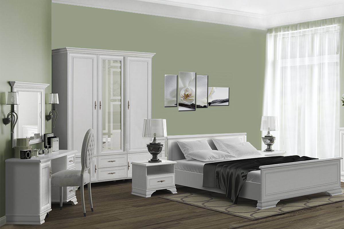 komplekt-dlia-spalni-kentaki-00065005-belyi-evromebel