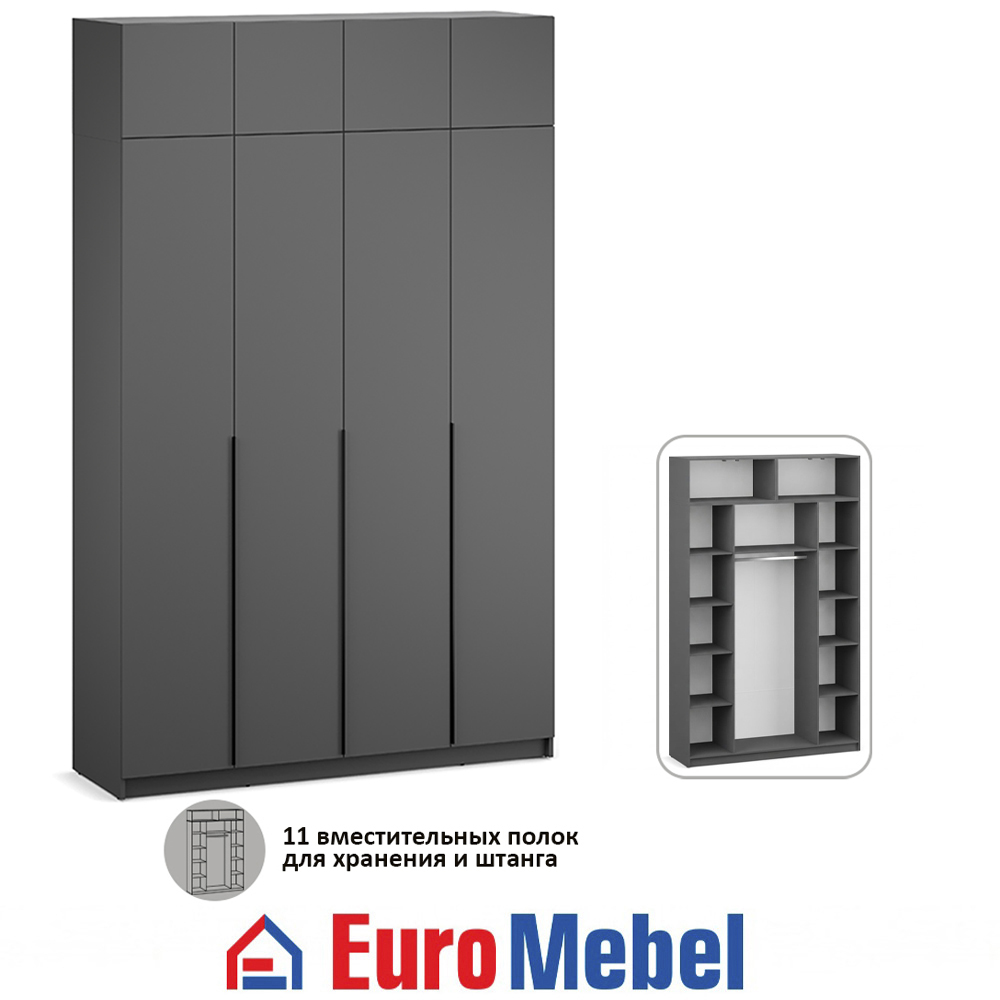 skaf-feniks-1-4dantresol-00082097-grafit-evromebel