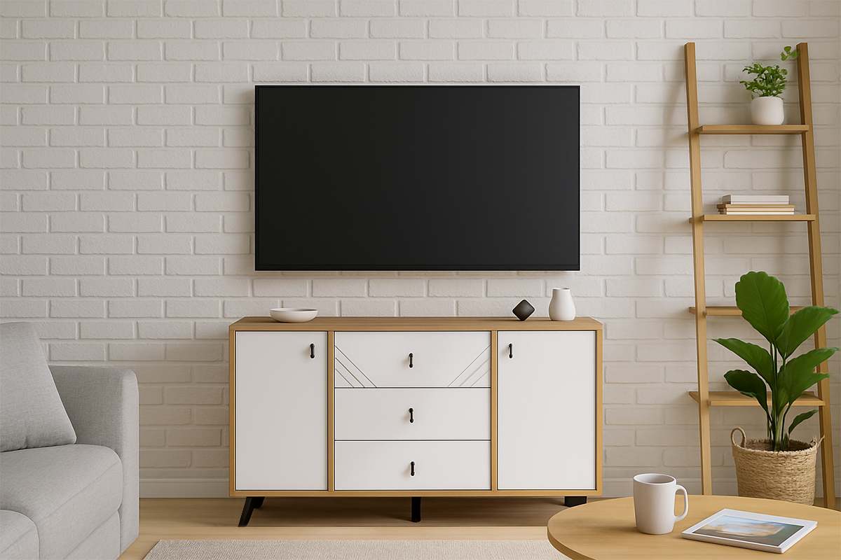 tumba-dlia-tv-baikal-00072000-dub-zolotoibelyi-matovyi-evromebel