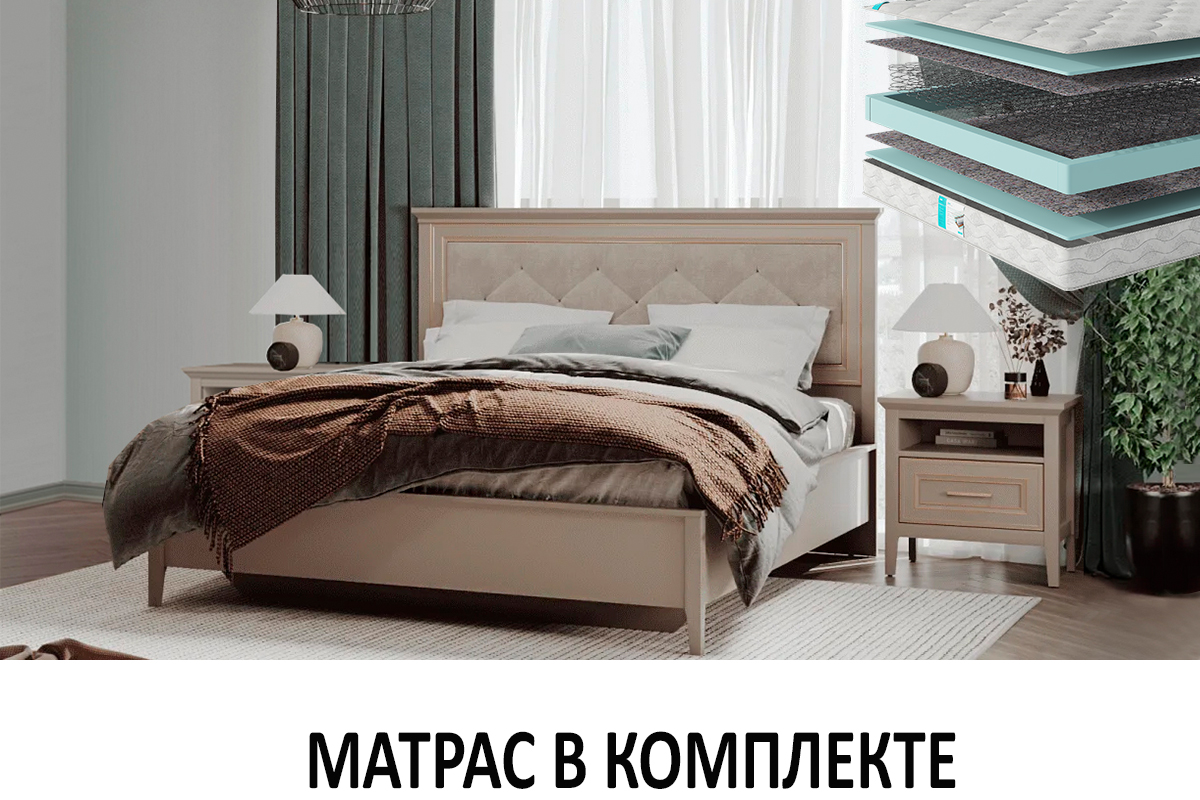 spalnyi-garnitur-klassik-s-matrasom-bali-00061189-glinianyi-seryi-evromebel