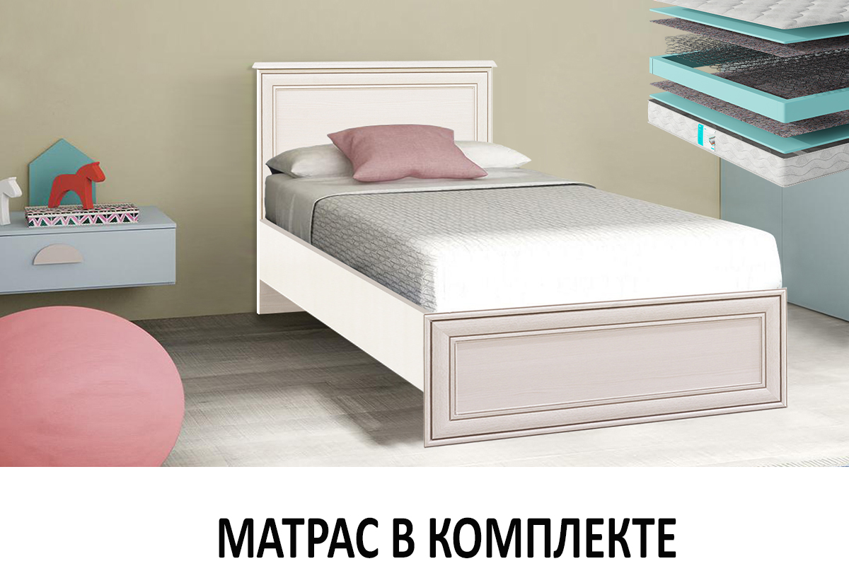 krovat-dlia-detskoi-tiffani-90-s-matrasom-bali-00060477-vudlain-kremovyi-evromebel