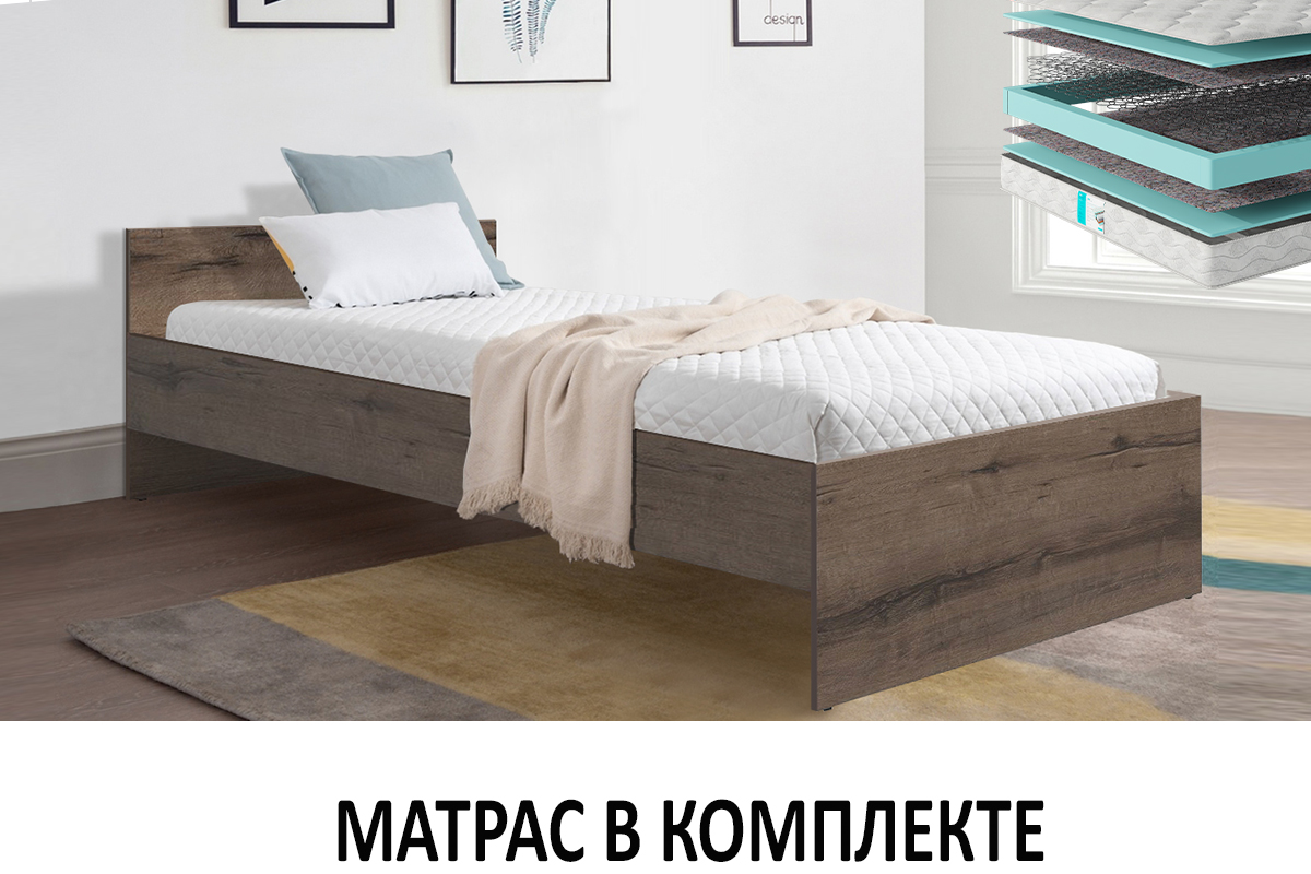 krovat-dlia-detskoi-nepo-loz90-s-matrasom-bali-00060478-dub-monastyrskii-evromebel