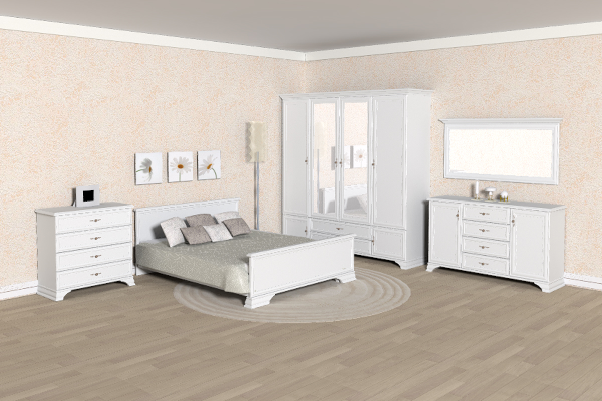 komplekt-dlia-spalni-kentaki-00065182-belyi-evromebel