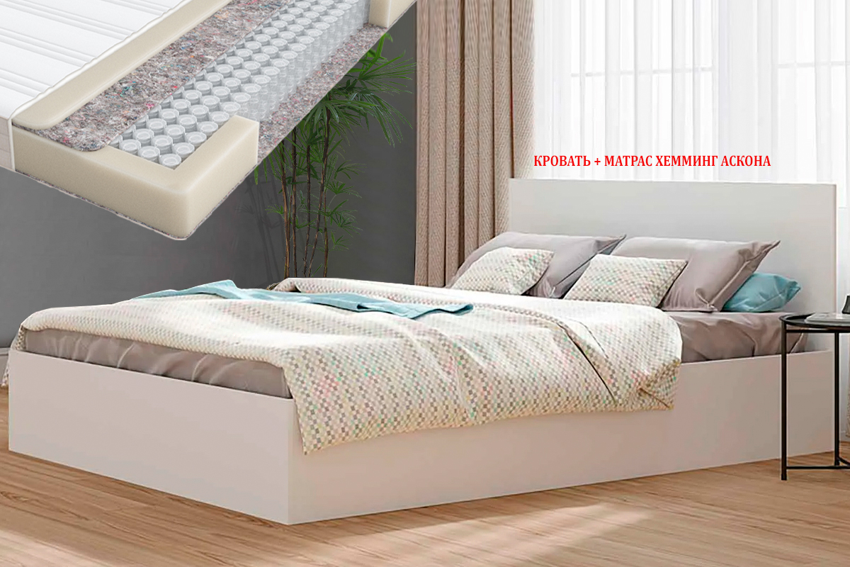 more-krovat-s-matrasom-askona-00053222-160-belyi-mf-sistema