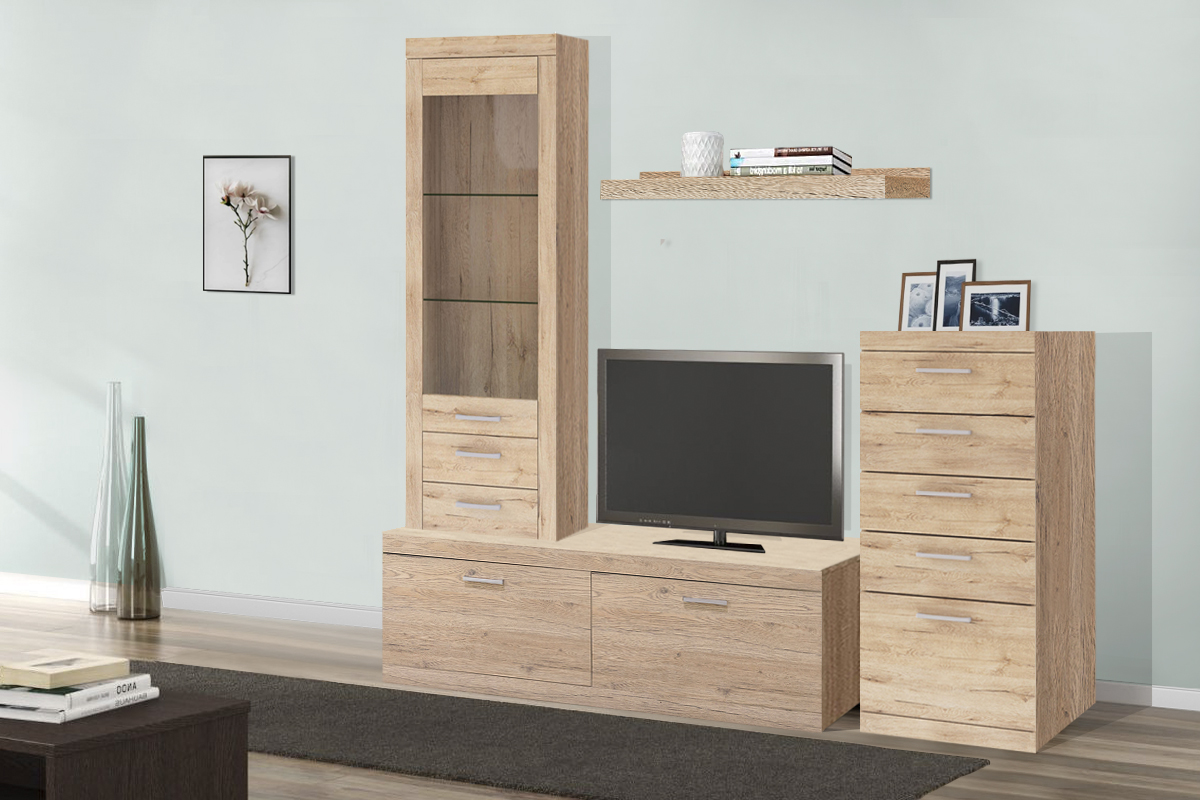 oskar-komplekt-dlia-gostinoi-00033908-dub-bordo-sanremo-anreks