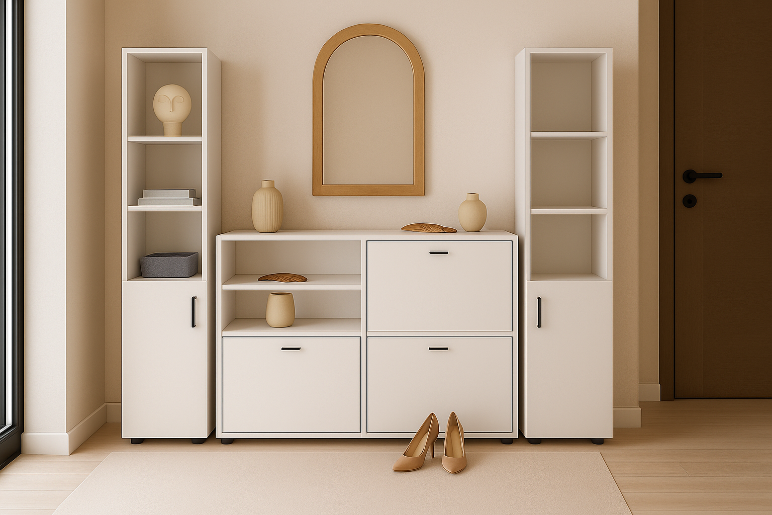 komplekt-dlia-prixozei-liberti-00069287-belyi-sagren-evromebel