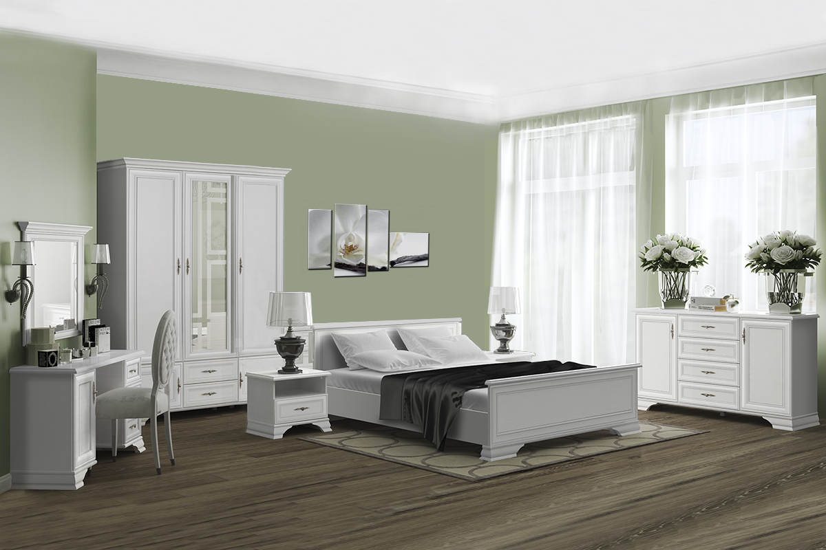 komplekt-dlia-spalni-kentaki-00065004-belyi-evromebel