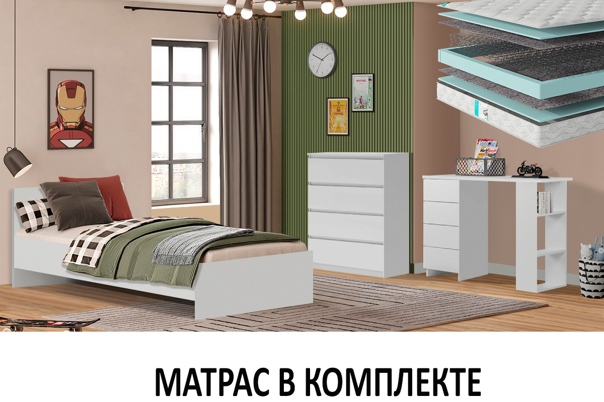 komplekt-dlia-detskoi-denver-s-mat-00065424-belyi-sagren-evromebel