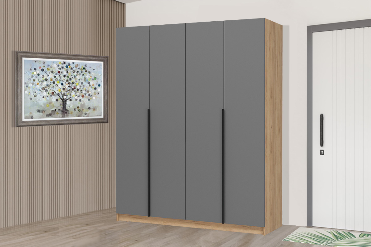 skaf-dlia-prixozei-lion-sk-03-4d-00057301-dub-kraft-zolotoigrafit-seryi-evromebel