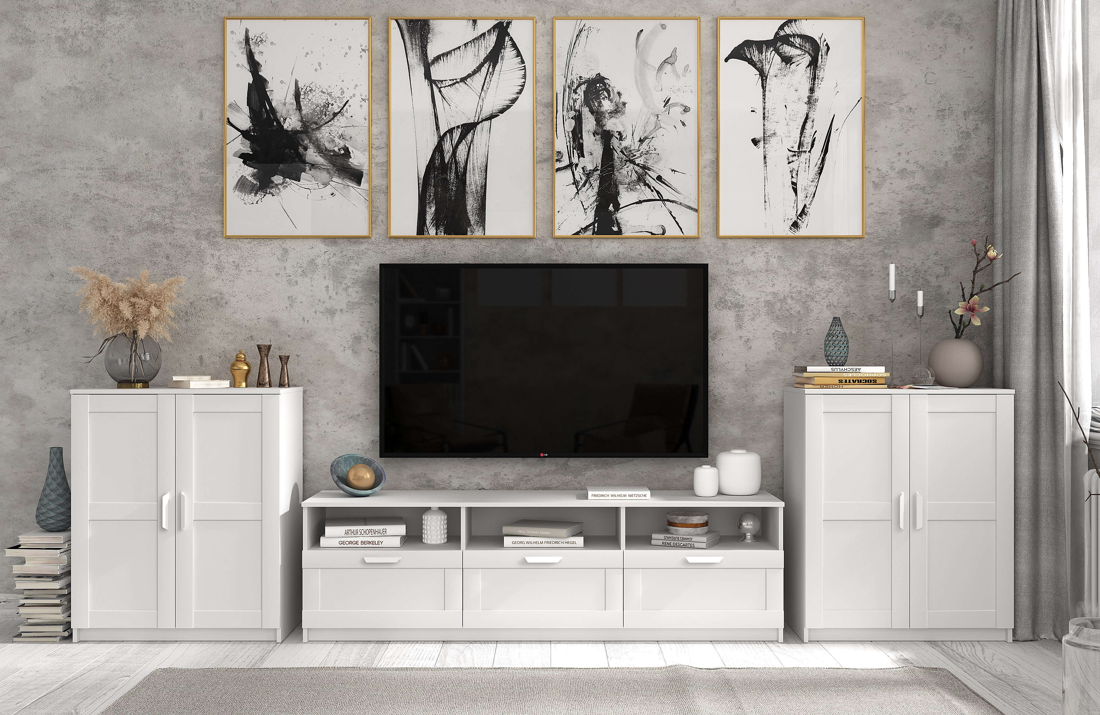 komplekt-dlia-gostinoi-skagen-00071914-belyi-evromebel